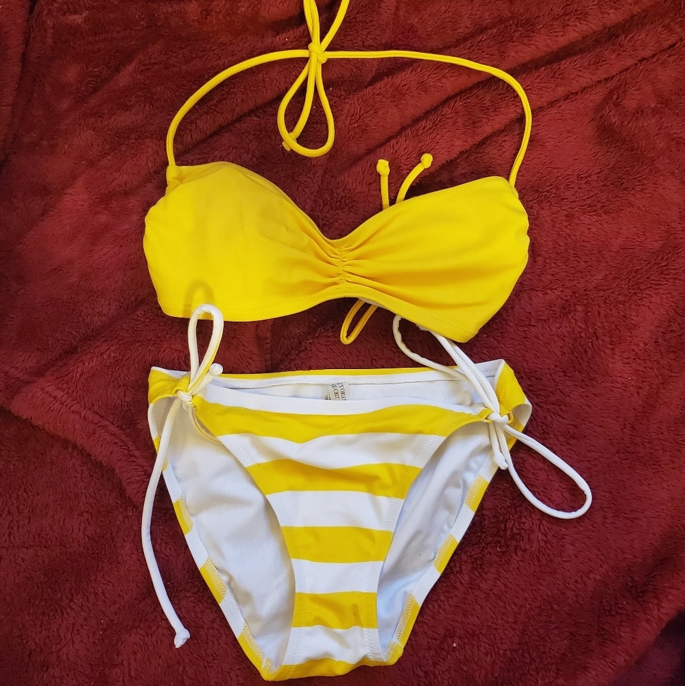 Victoria's secret bikini yellow small